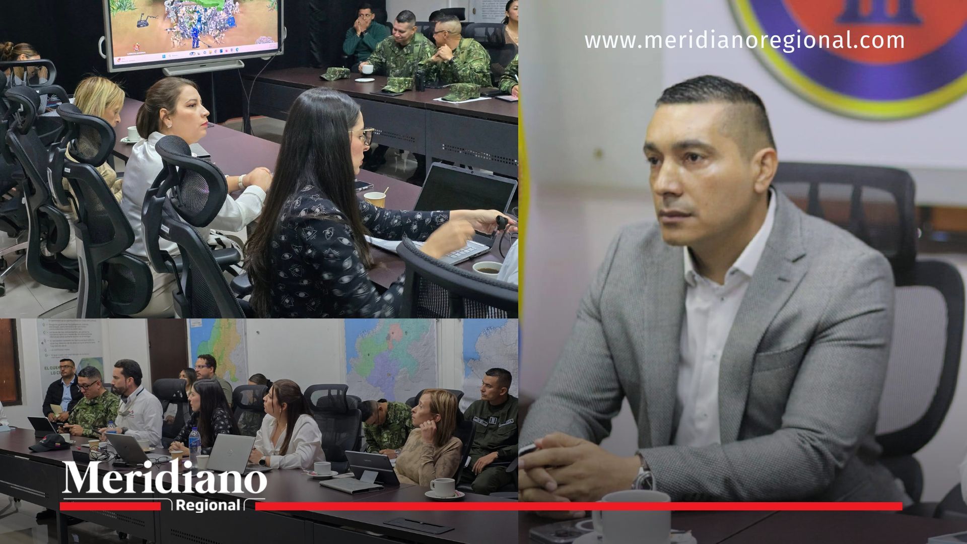Consejo de seguridad en Popayán liderado por Octavio Guzmán para enfrentar la violencia en el Cauca