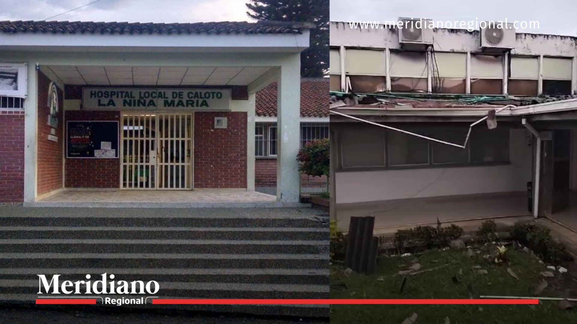 hospital niña maría - caloto cauca - ataque armado caloto - explosión hospital caloto - salud cauca