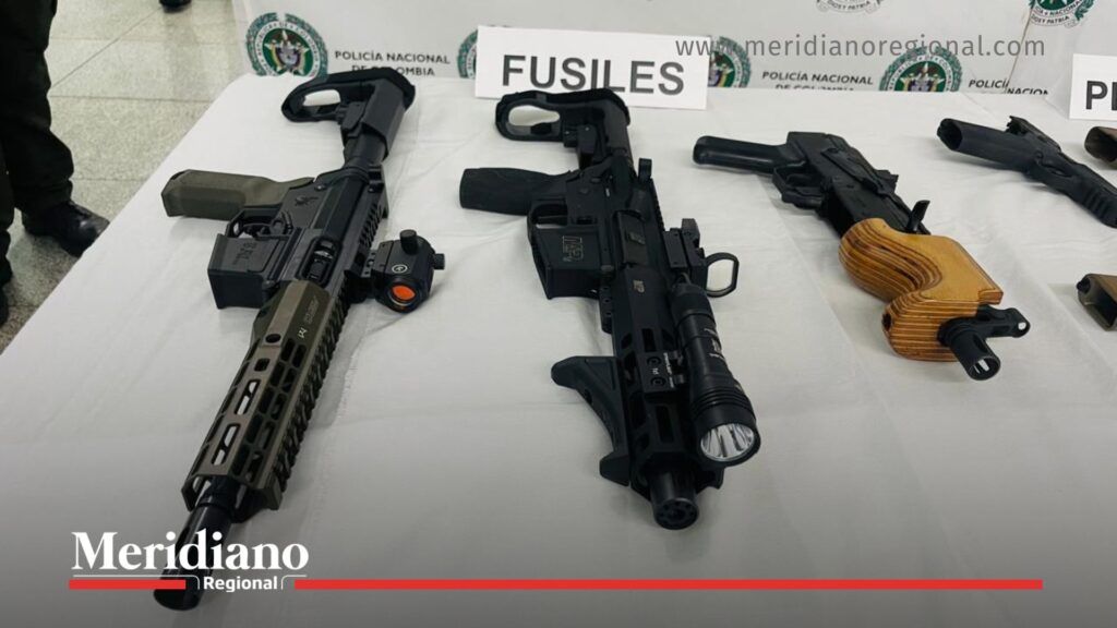 fusiles incautados - tráfico internacional de armas - policía del valle - aeropuerto alfonso bonilla aragón - seguridad ciudadana