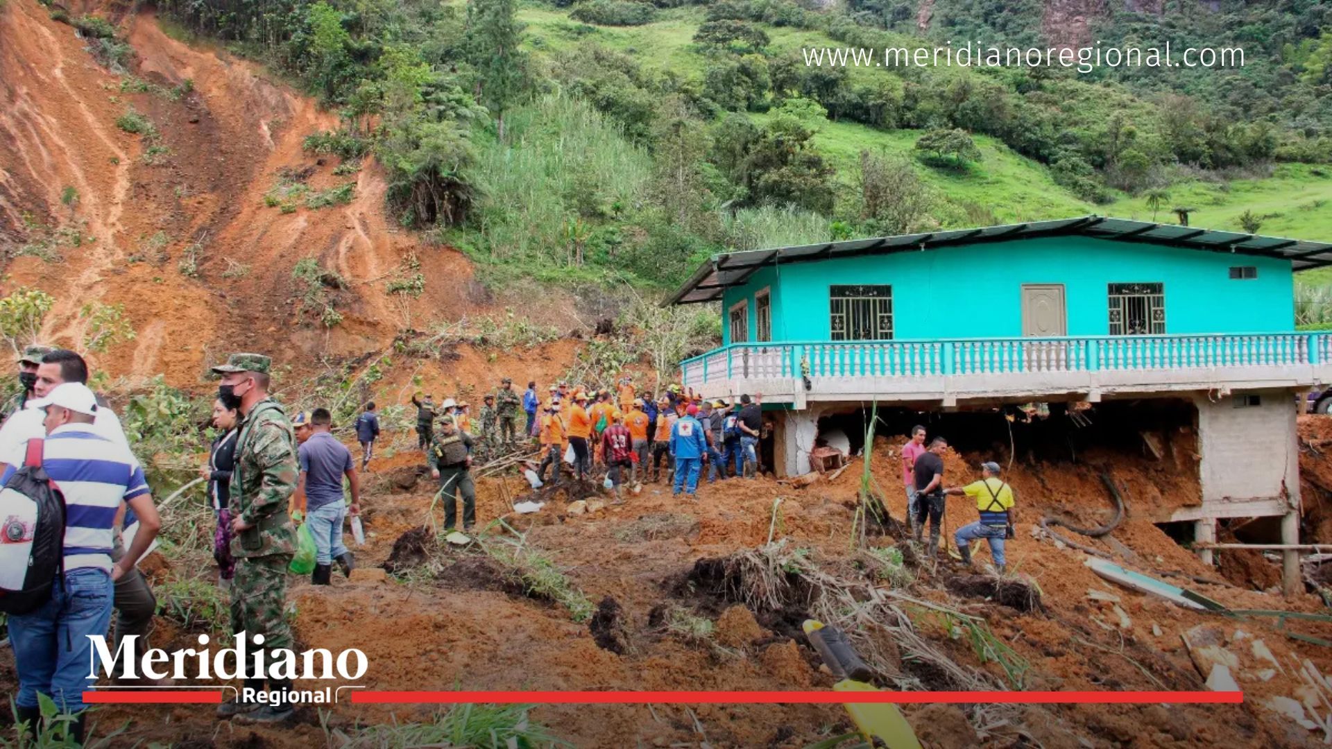 tragedia-en-piluales - mallama-nariño - deslizamiento-en-mallama - rescate-en-nariño - organismos-de-socorro