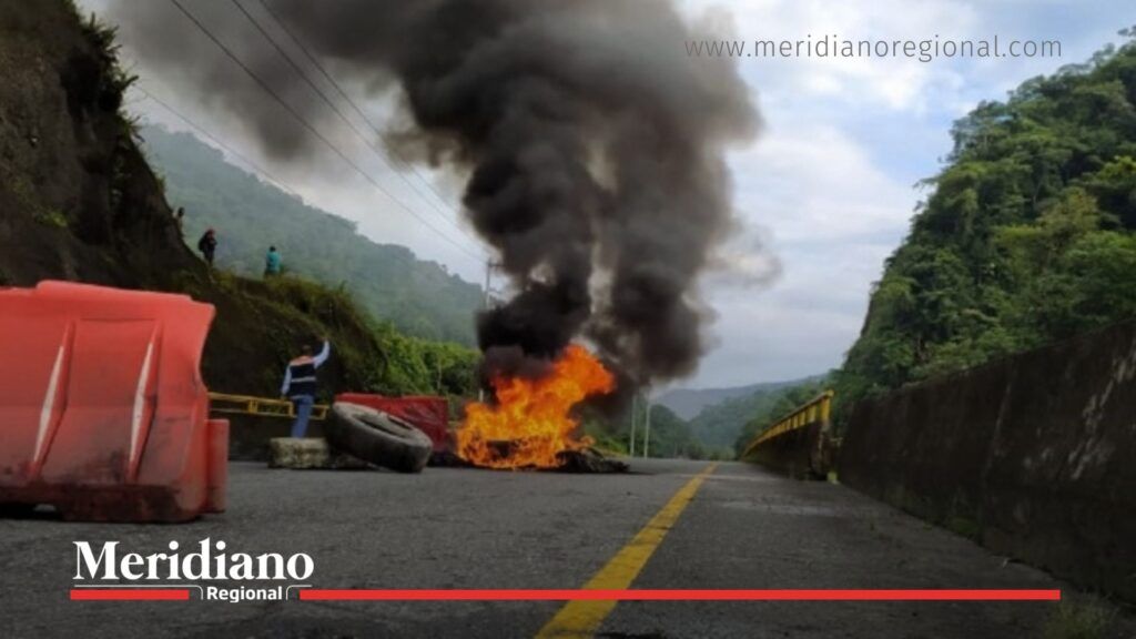 bloqueos-buenaventura - via-cali-buenaventura - protestas-buenaventura - movilidad-valle-del-cauca - meridiano-regional