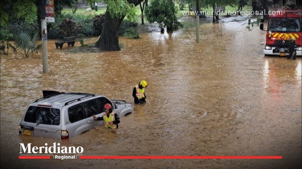Lluvias en Cali provocan inundaciones en zona urbana - Meridiano Regional lluvias-en-cali - inundaciones-en-cali - temporada-invernal-cali