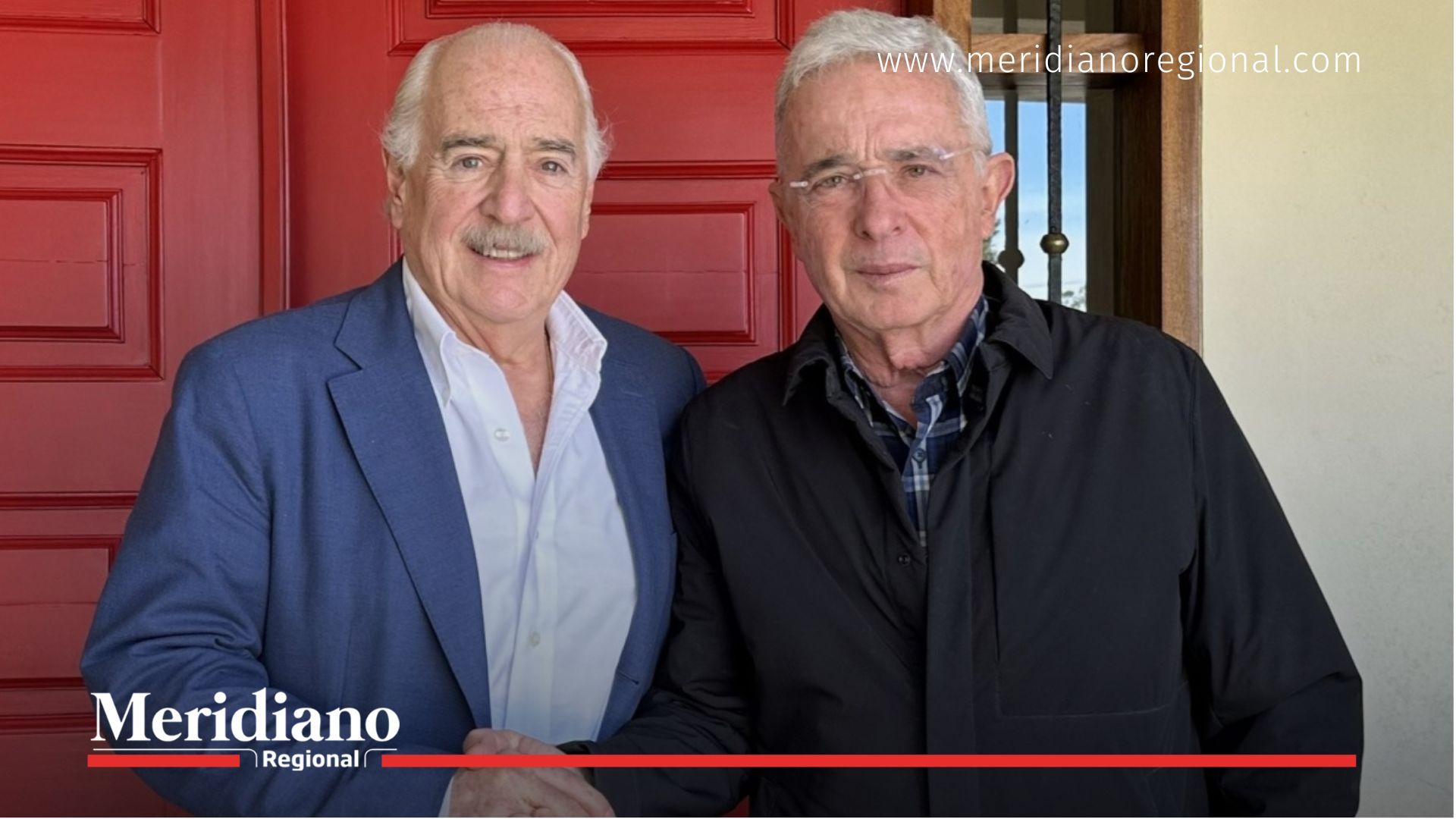 Uribe y Pastrana contra Petro, reunidos para emitir comunicado conjunto sobre su postura frente a la crisis con EE. UU. y el vínculo con Maduro.