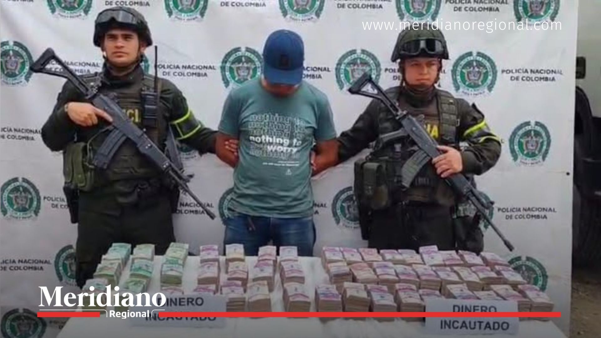 capturado-por-lavado-de-activos-en-cauca - dinero-incautado-en-rosas - policia-nacional-cauca - crimen-organizado-en-cauca
