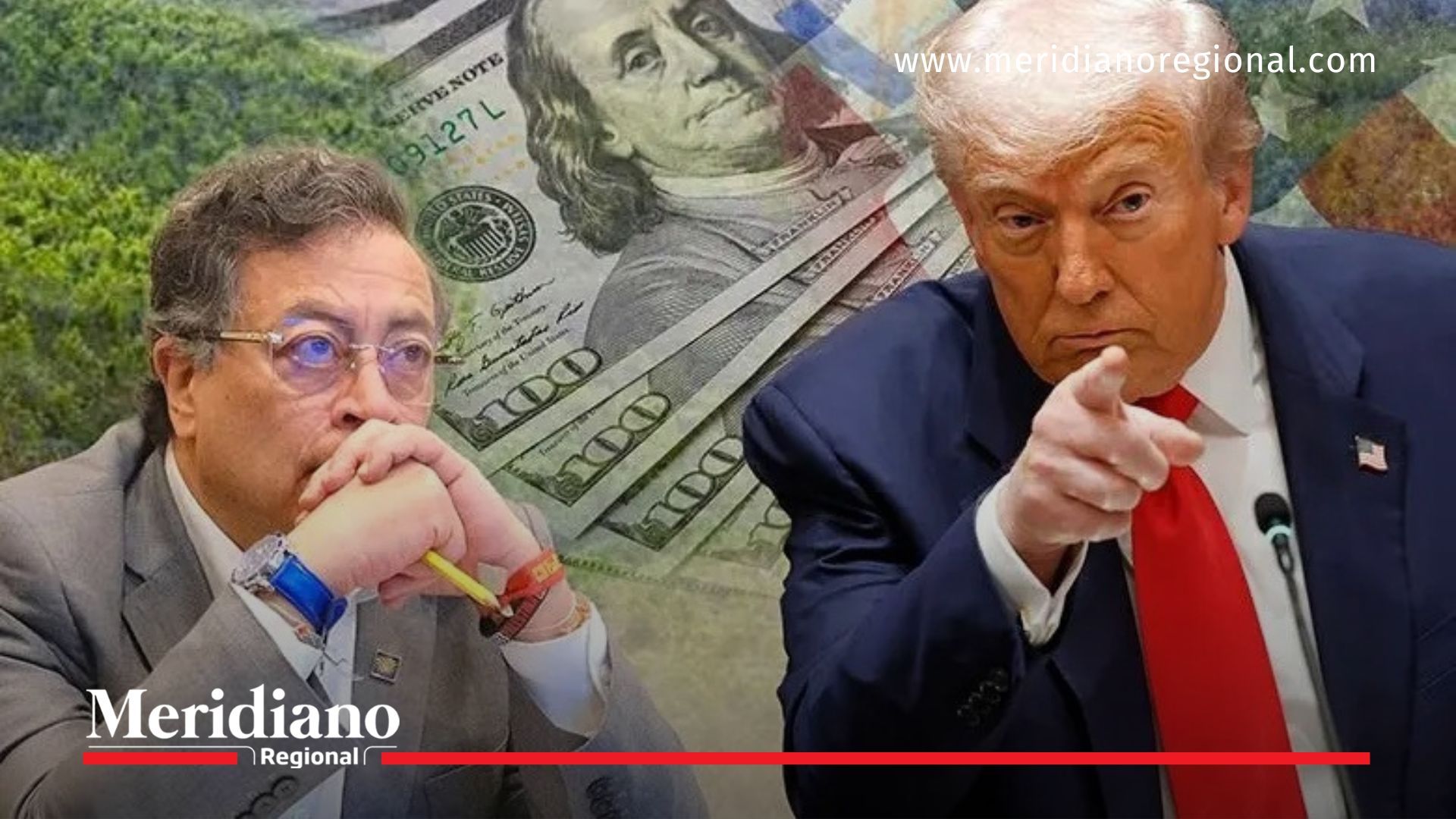 trump-y-petro-conflicto - suspension-ayuda-trump - trump-suspende-ayuda-colombia - relaciones-estados-unidos-colombia