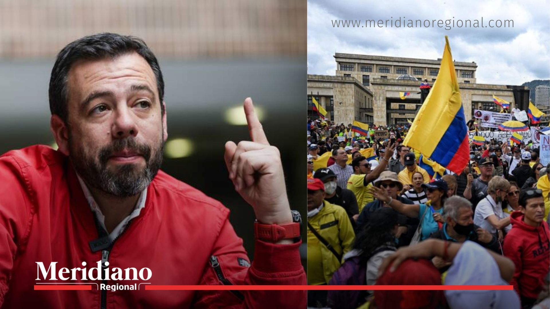 Carlos Fernando Galán llama al orden ante la convocatoria de Gustavo Petro en la Plaza de Bolívar y pide mantener la calma en Bogotá.