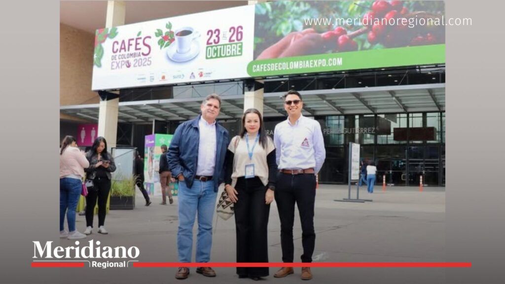 Delegación del Cauca en Cafés de Colombia Expo 2025 con café caucano - Meridiano Regional elvia-rocio-cuenca - comité-de-cafeteros - café-caucano - feria-cafés-de-colombia-expo-2025 - corferias-bogotá