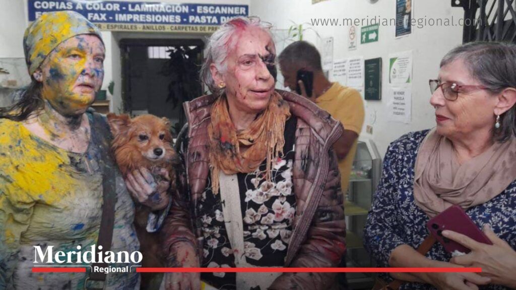 Ciudadanas agredidas durante defensa del patrimonio histórico de Popayán - Meridiano Regional patrimonio-histórico-popayán - agresión-ciudadana - protesta-estudiantil-popayán - vandalismo-popayán