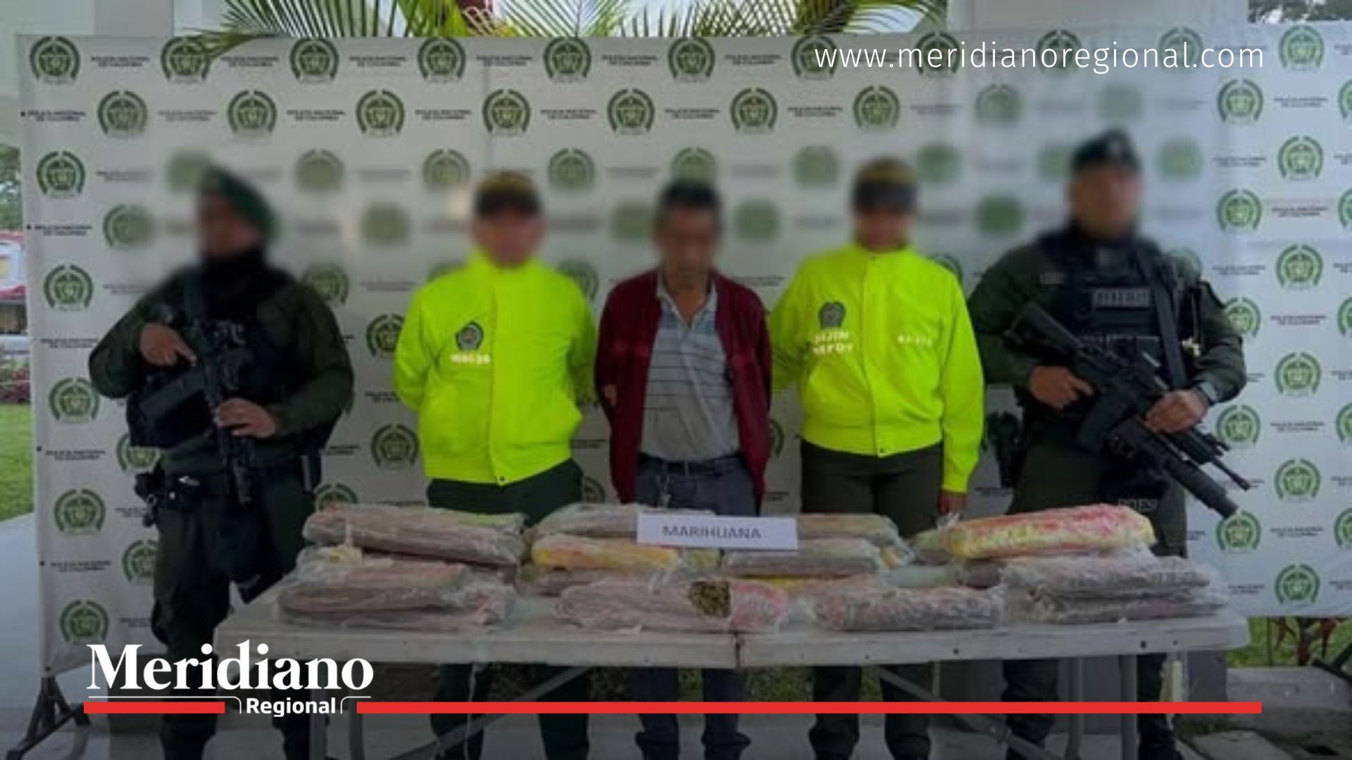 narcotrafico-en-popayan - cabecilla-los-sin-frontera - marihuana-incautada - policia-nacional-cauca