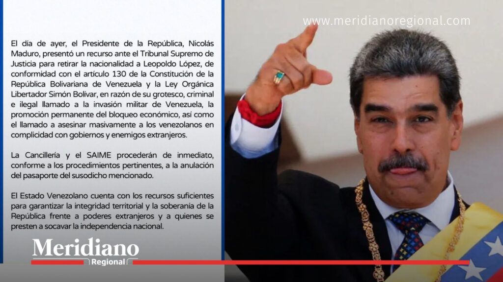 maduro-tsj-retiro-nacionalidad-leopoldo-lopez - comunicado-oficial - tribunal-supremo-de-justicia-venezuela