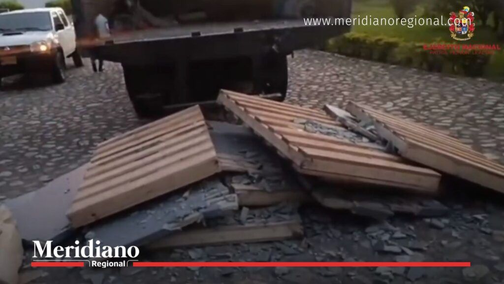 Droga incautada en camión durante operativo en Miranda - Meridiano Regional droga-incautada-camion-miranda-cauca-ejercito-nacional