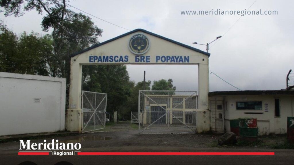 Entrada de la cárcel San Isidro en Popayán durante la huelga de hambre - Meridiano Regional huelga-de-hambre-san-isidro - carcel-san-isidro-popayan - inpec-popayan - protesta-internos