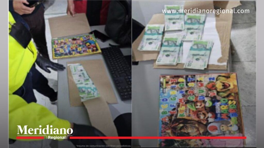 Dinero falso en Colombia oculto en juguetes y cómics - Meridiano Regional dinero-falso-en-colombia - billetes-falsos - juguetes - comics - operativo-fiscalia