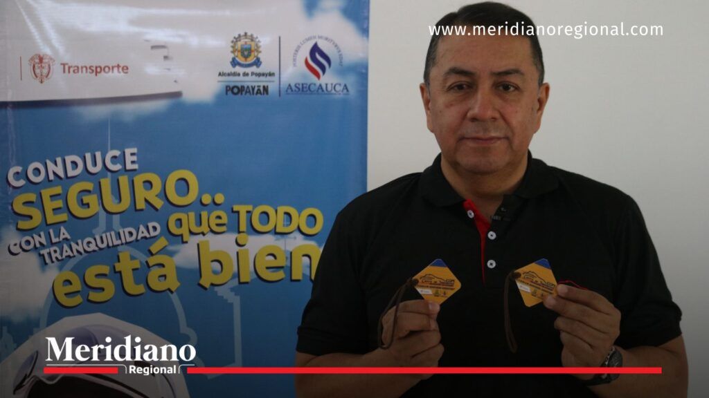 Víctor Fuli secretario de Gobierno de Popayán - campaña seguridad vial - Alcaldía de Popayán