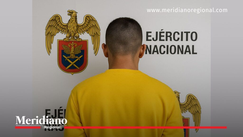 Detenido de espaldas durante operación militar en el Valle del Cauca - Meridiano Regional detenido de espaldas - ejército nacional - operación militar valle del cauca - neutralización alias jeffrey - estructura 57 gao-r - noticias valle del cauca