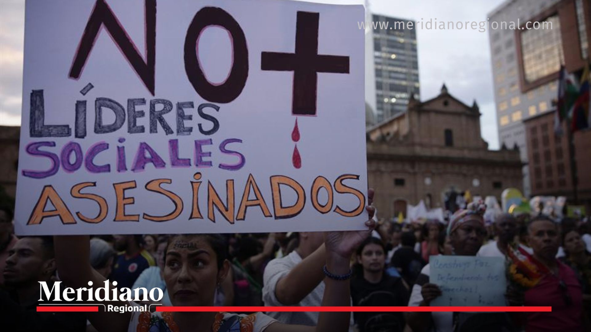 protesta por asesinatos de líderes sociales en cauca - indepaz - derechos humanos - crisis humanitaria colombia