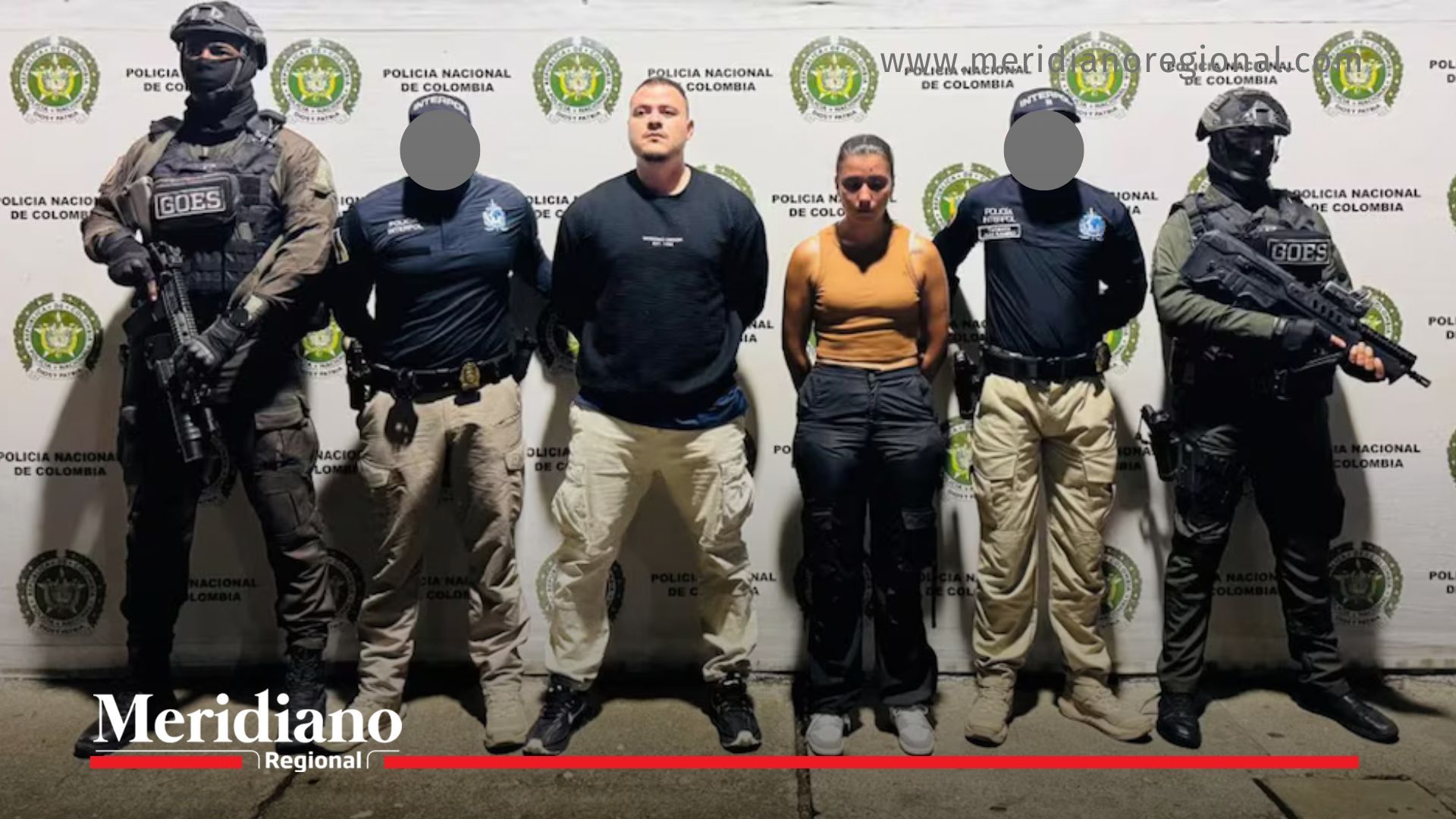 Luis Gerardo Espinosa González y Katherine Gómez Osorio, señalados como cabecillas de la red internacional del gota a gota “Los Duvalier”, fueron detenidos en Tuluá durante la Operación INTERPOL.