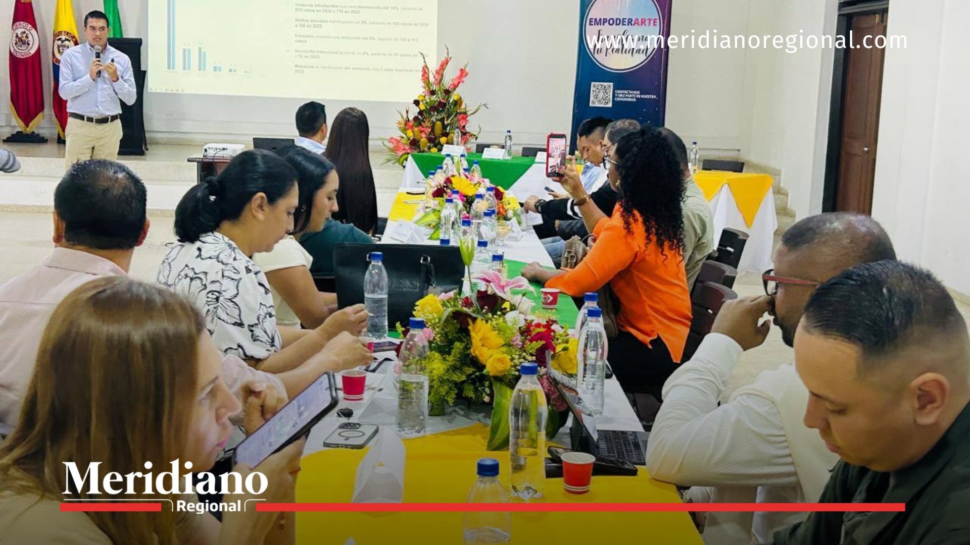 Representantes de los municipios del Cauca participaron en mesas de trabajo sobre convivencia y cooperación institucional.