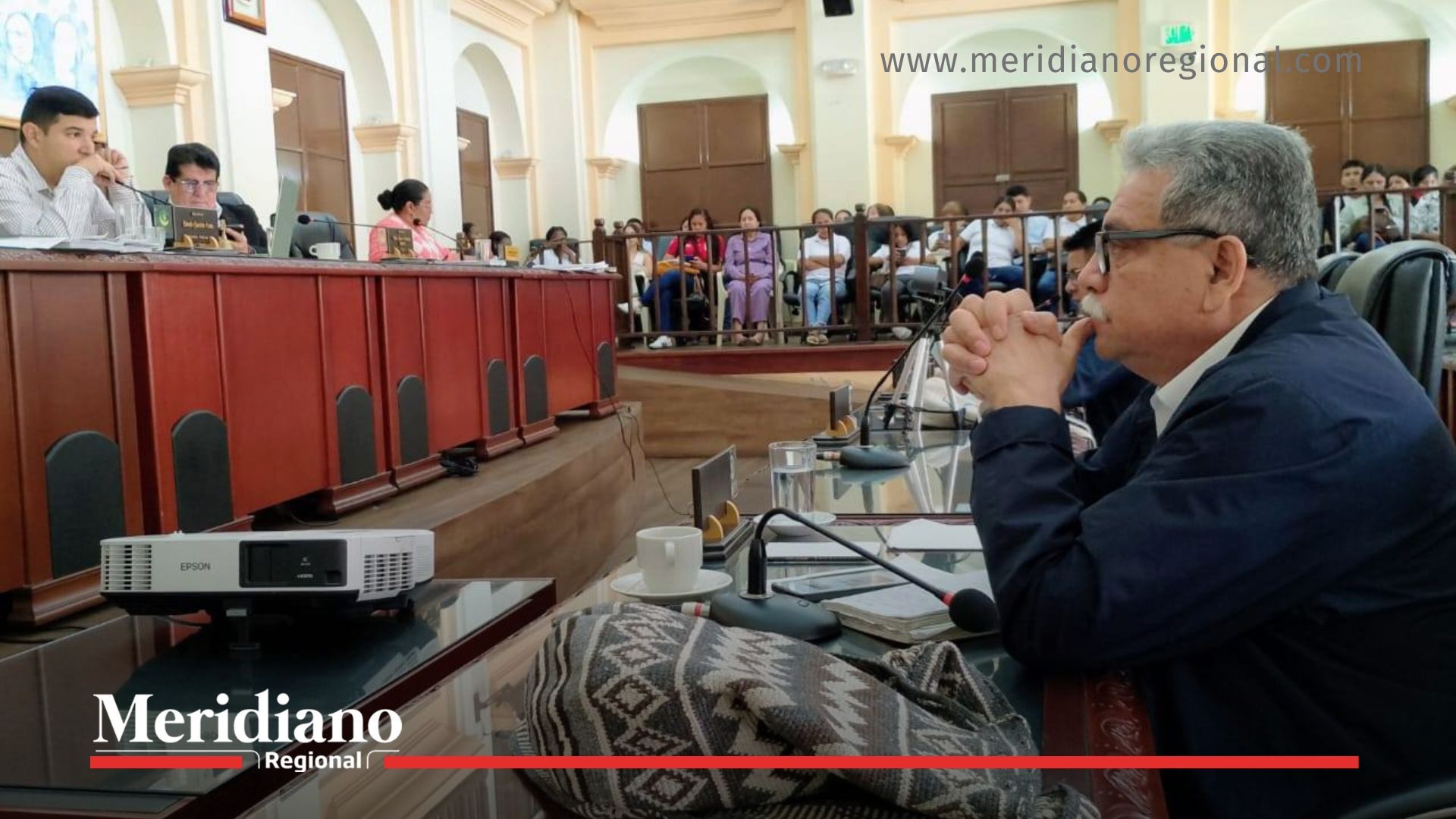 Sesión de la Asamblea Departamental del Cauca donde se sustentaron los proyectos de fortalecimiento institucional en el Cauca.