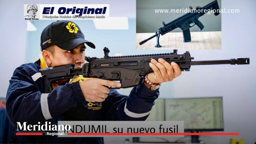 Nuevo fusil desarrollado por INDUMIL - Meridiano Regional fusil de INDUMIL - industria militar colombiana - armamento táctico - nuevo fusil INDUMIL - fabricación nacional