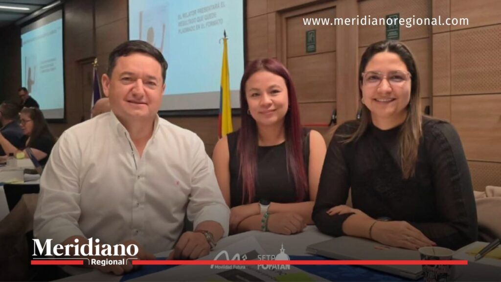 Gerente encargado de Movilidad Futura en reunión del Ministerio de Transporte - Meridiano Regional gerente de Movilidad Futura Popayán y funcionarias de la Alcaldía en reunión con el Ministerio de Transporte sobre el transporte público Popayán