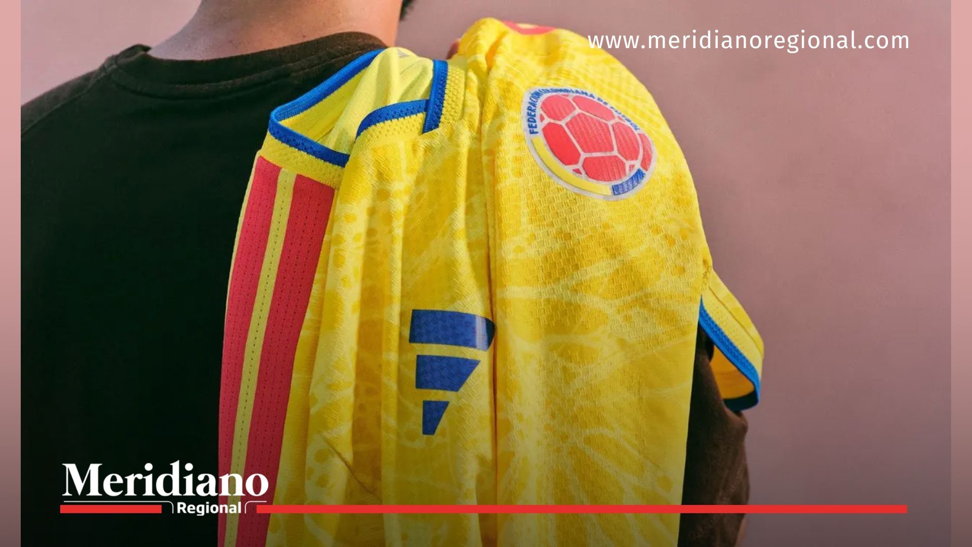 Nueva camiseta de la Selección Colombia diseñada por Adidas rumbo al Mundial 2026