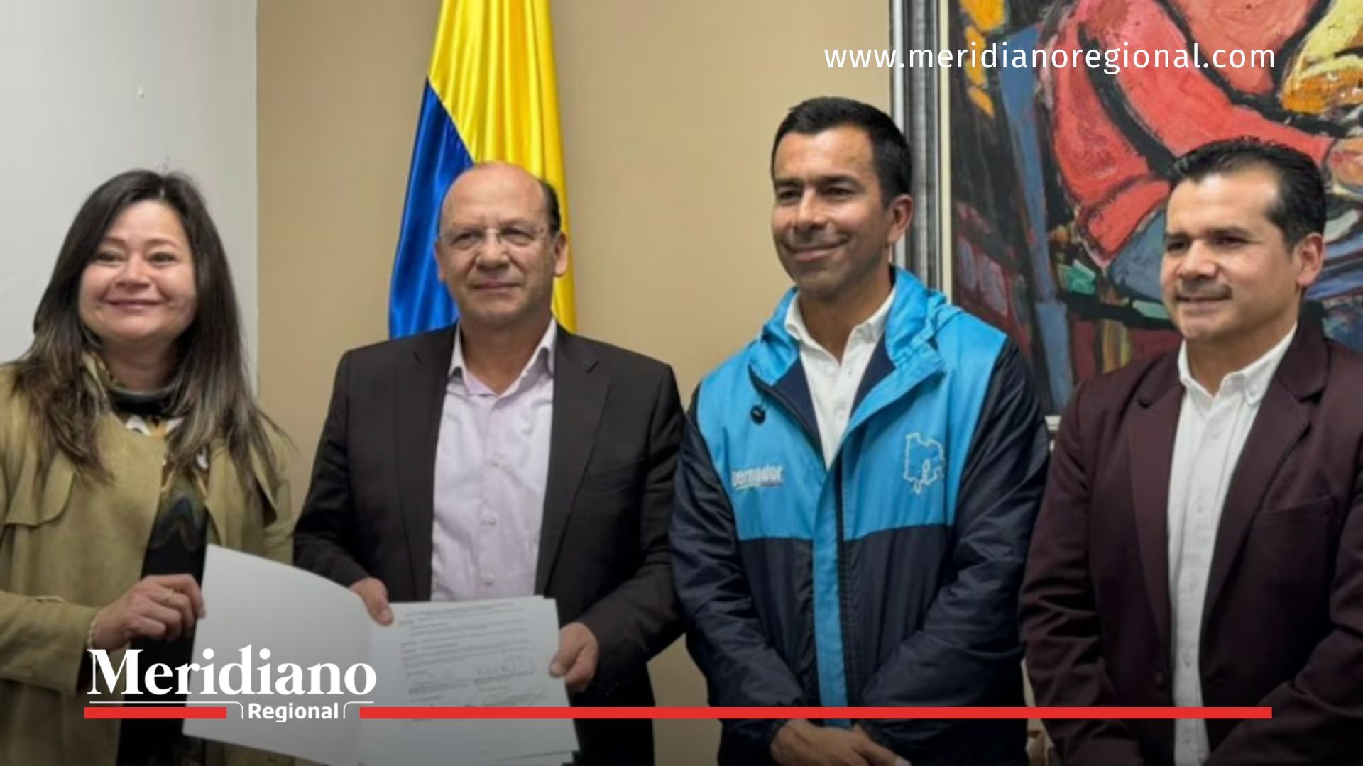 firma convenio regiotram del norte - tren de cercanías del valle del cauca - noticias valle del cauca - movilidad sostenible - inversión ferroviaria - equidad territorial