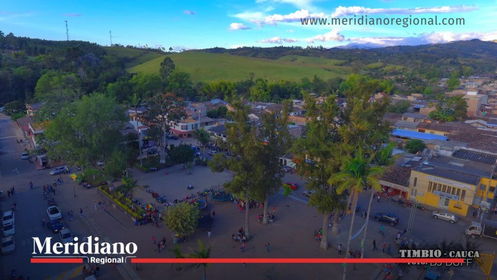 parque central de timbio cauca símbolo de comunidad y progreso con la modernización del alcantarillado
