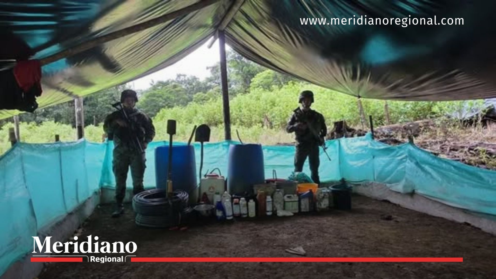 ejército desmantela laboratorio chanul en barbacoas nariño - fuerza de tarea hércules - gao comuneros del sur - narcotráfico pacífico - noticias nariño