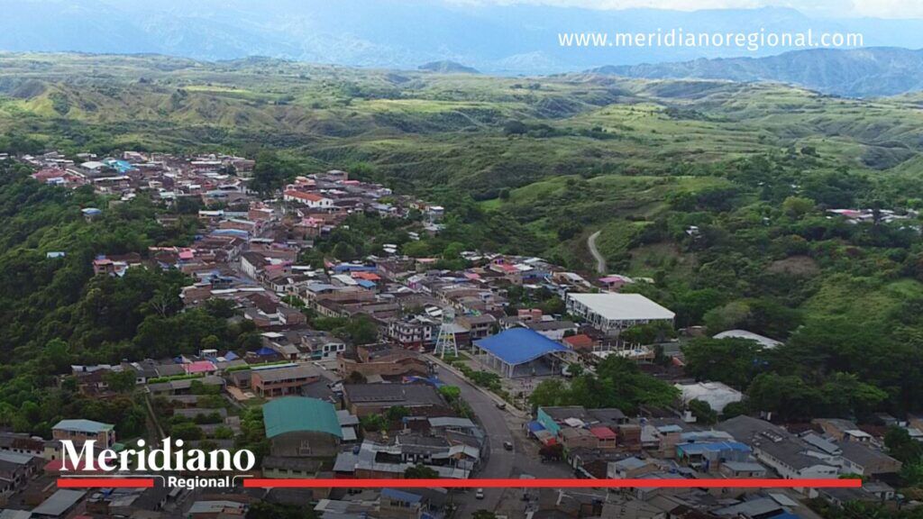Panorámica de Mercaderes, Cauca, donde el Ejército Nacional realizó un operativo que frustró secuestro y hurto de café tipo exportación.