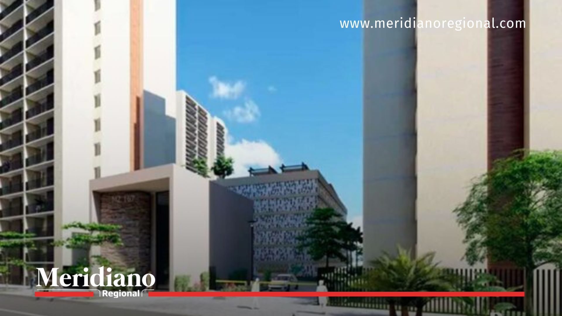 Maqueta 3D del proyecto de vivienda que liderará la transformación del barrio San Pascual en el centro de Cali.
