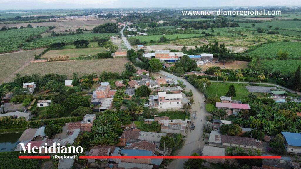 Asonada en Puerto Tejada: vista aérea del municipio - Meridiano Regional panorámica de Puerto Tejada - vista aérea de Puerto Tejada - asonada en Puerto Tejada - noticias Cauca