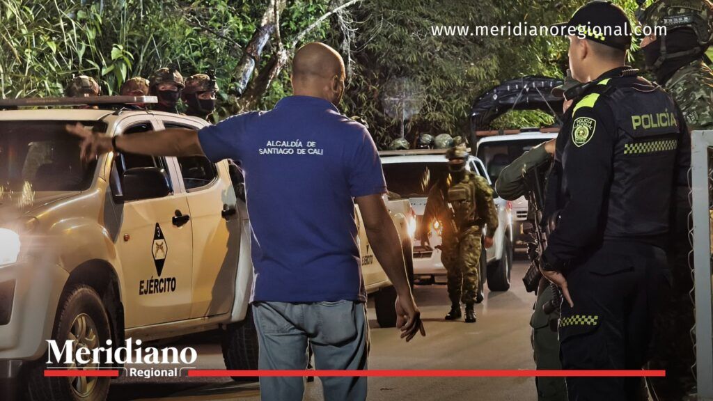 Operativo de Policía, Ejército y Alcaldía de Cali en el corredor Cali–Jamundí, zona priorizada por el Comité contra el terrorismo Valle.