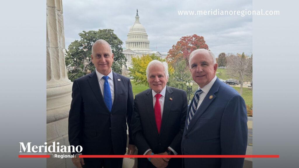 Ministerio de Guerra: Miguel Uribe en reunión oficial en Washington - Meridiano Regional Miguel Uribe Londoño reunido con congresistas estadounidenses en el Capitolio de Washington durante su visita para discutir seguridad y la propuesta del Ministerio de Guerra.