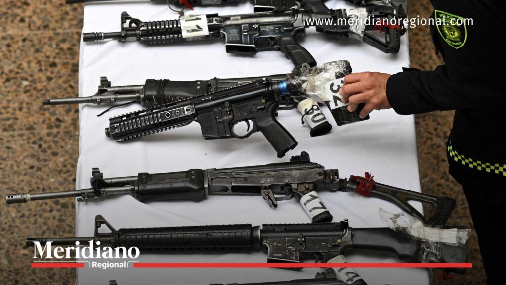 Red que enviaba armas: material incautado en operativos - Meridiano Regional red que enviaba armas - tráfico de armas - material incautado - disidencias de las Farc - Dijín - Fiscalía - noticias Cauca