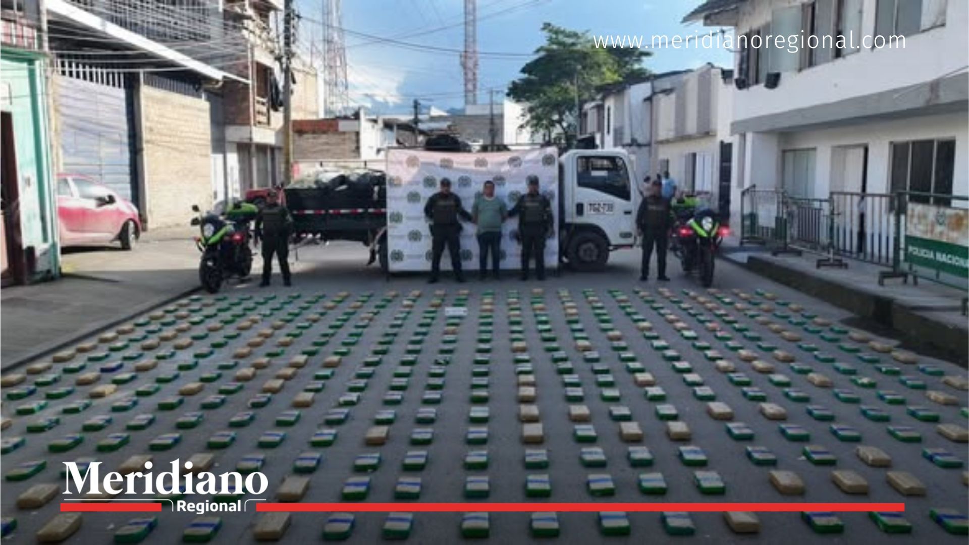 Incautación de marihuana y capturado en operativo policial en la vía Popayán Isnos.