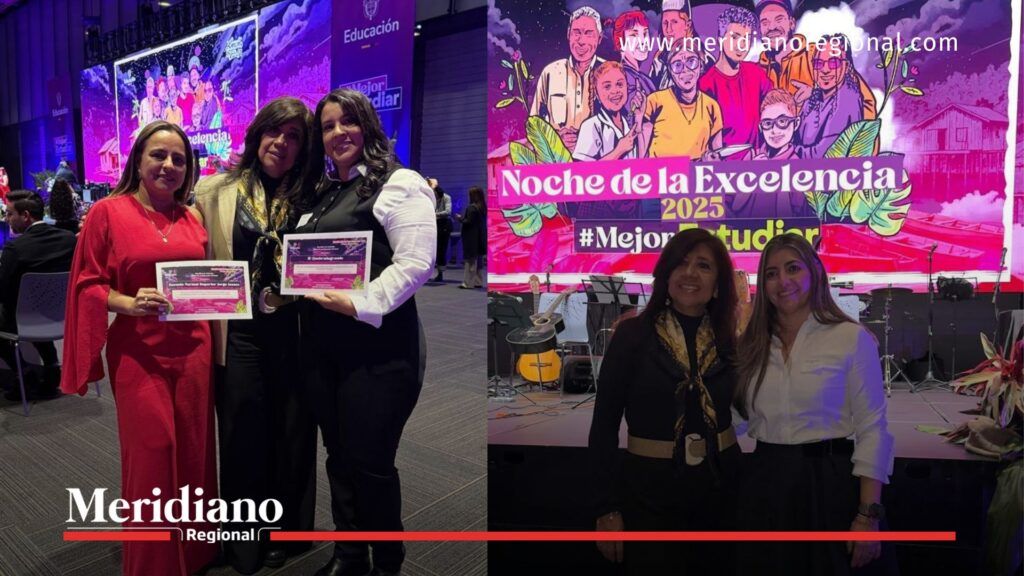 Docentes y directivas de instituciones educativas del Valle del Cauca reciben reconocimientos por excelencia educativa durante la Noche de la Excelencia 2025.