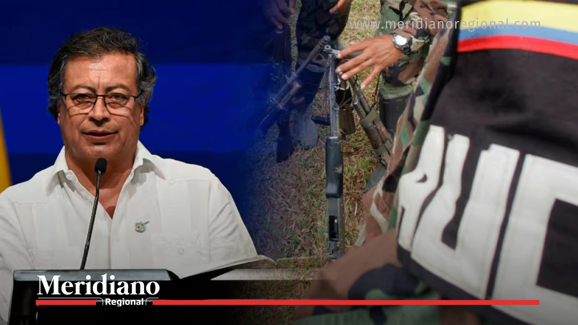Gustavo Petro en un evento público en medio del debate por los cuestionados nombramientos de gestores de paz tras la crisis de Calarcá.