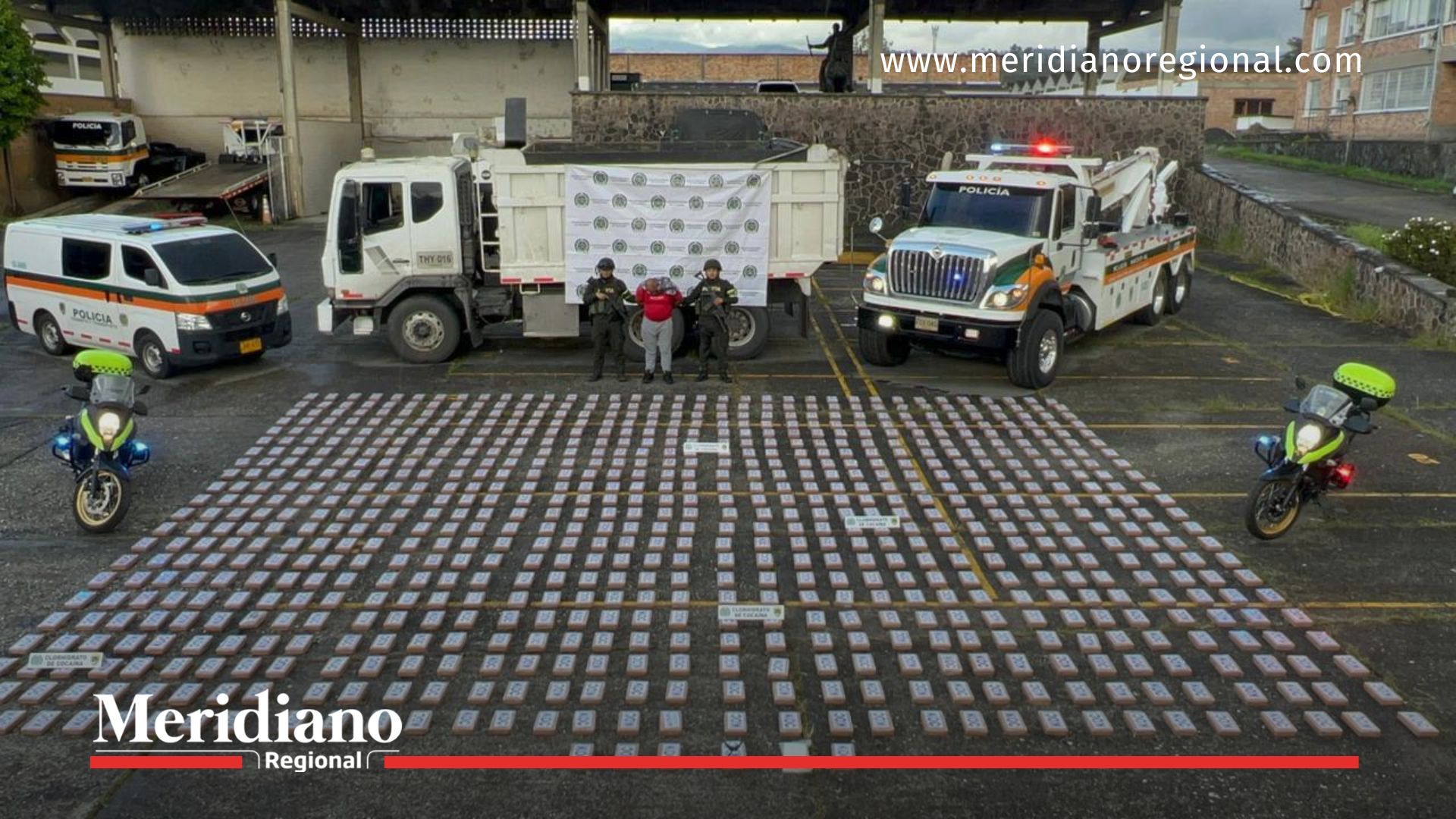 panoramica-incautacion-cocaina-via-panamericana-volqueta-capturado-policia-nacional