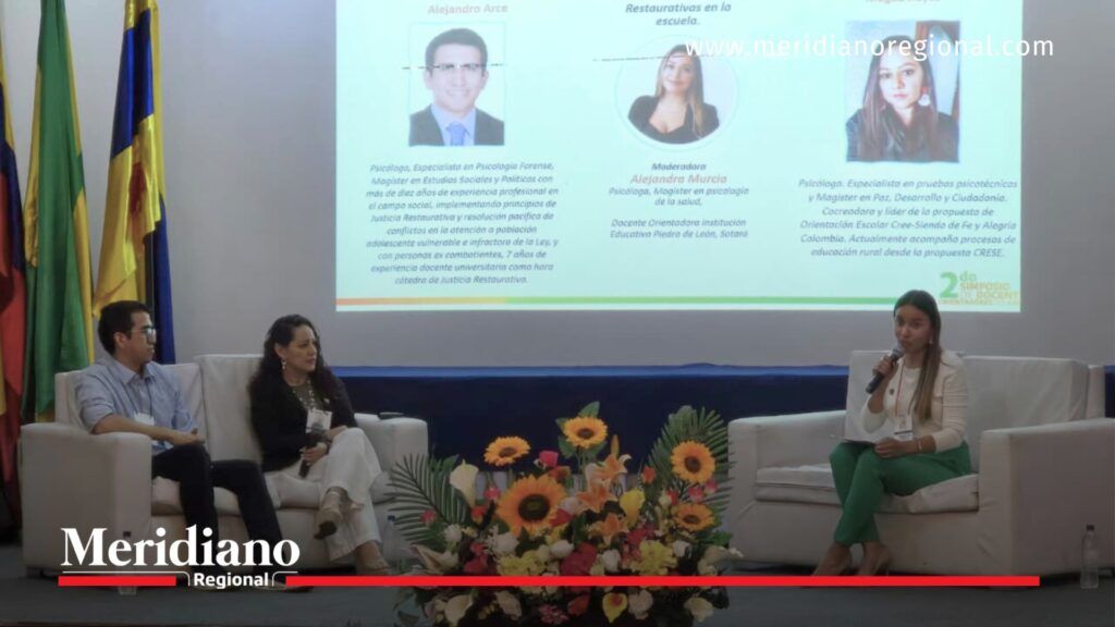 Panel central del Segundo Simposio de Docentes Orientadores del Cauca