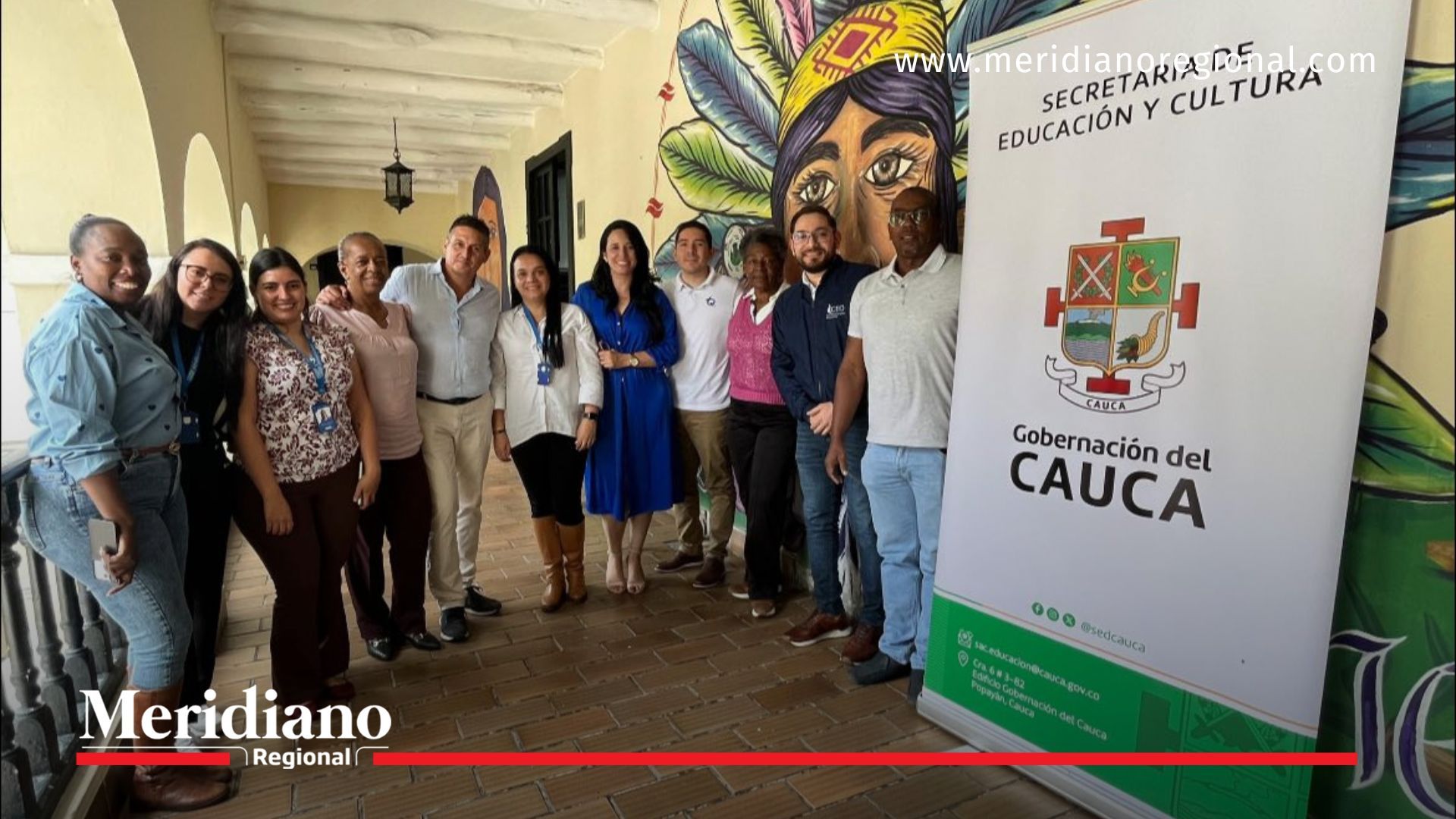Funcionarios de la Secretaría de Educación y Cultura del Cauca y representantes de distintos sectores participaron en el encuentro con Empresarios por la Educación para fortalecer alianzas en beneficio de las comunidades educativas del departamento.