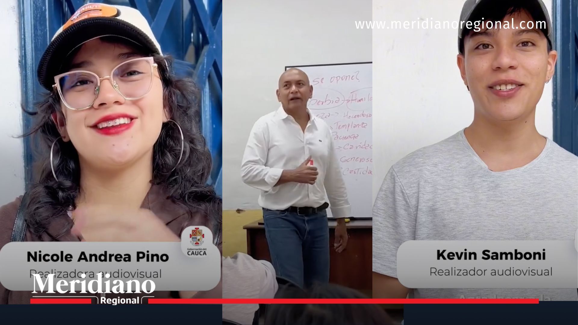 Participantes y formadores del taller de escritura de guion impulsado por la Gobernación del Cauca, el DAGMI y el Ministerio de Cultura.