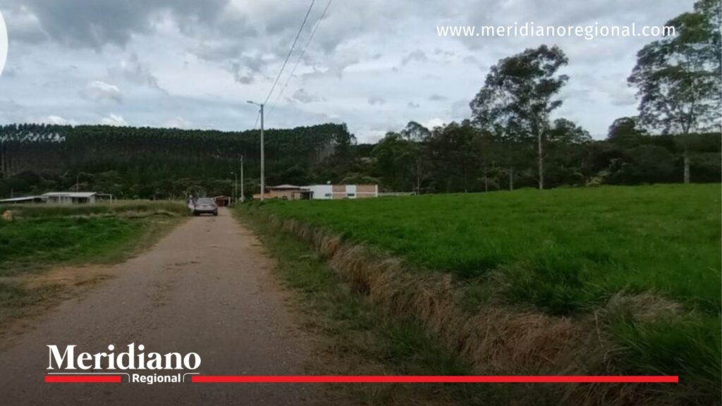 Sector rural de Río Blanco, punto del intento de secuestro en la vía Panamericana