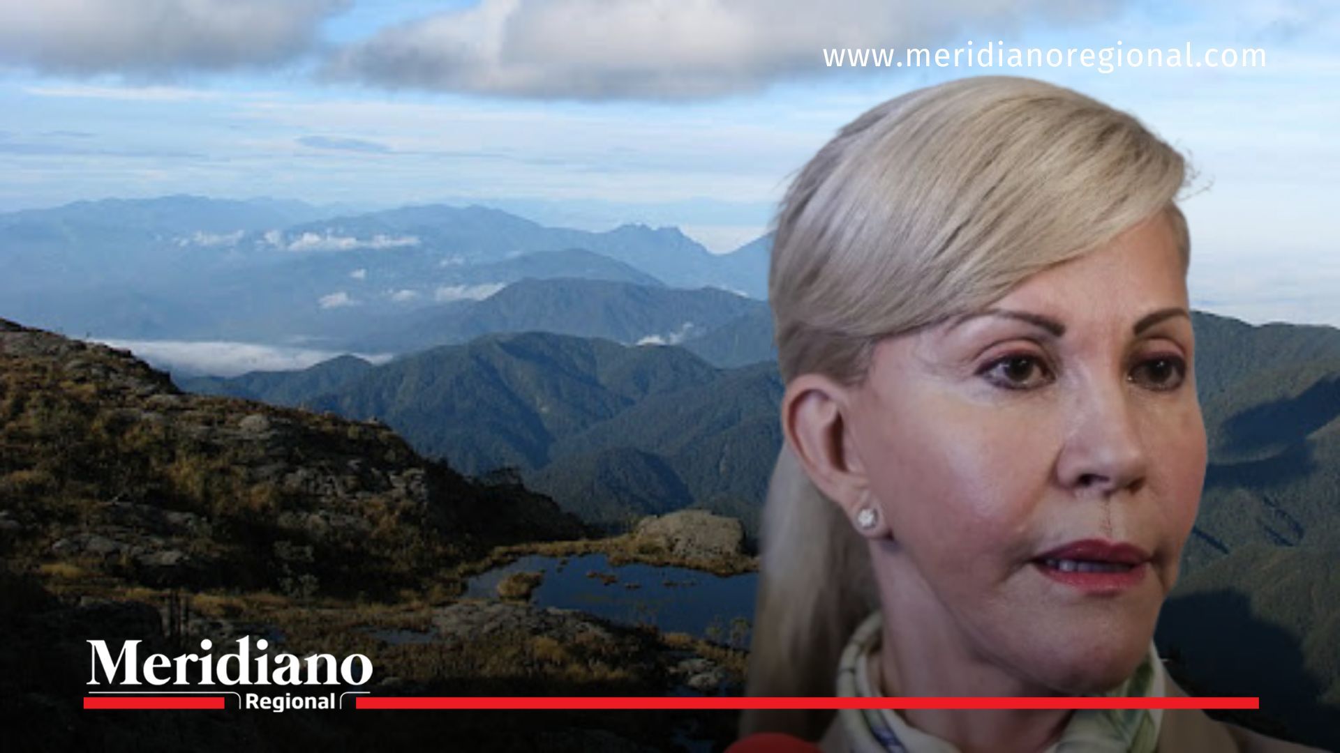 Panorama del Parque Natural Farallones de Cali desde zona de páramo, con lagunas y montañas protegidas ante la amenaza de reapertura de minas ilegales.