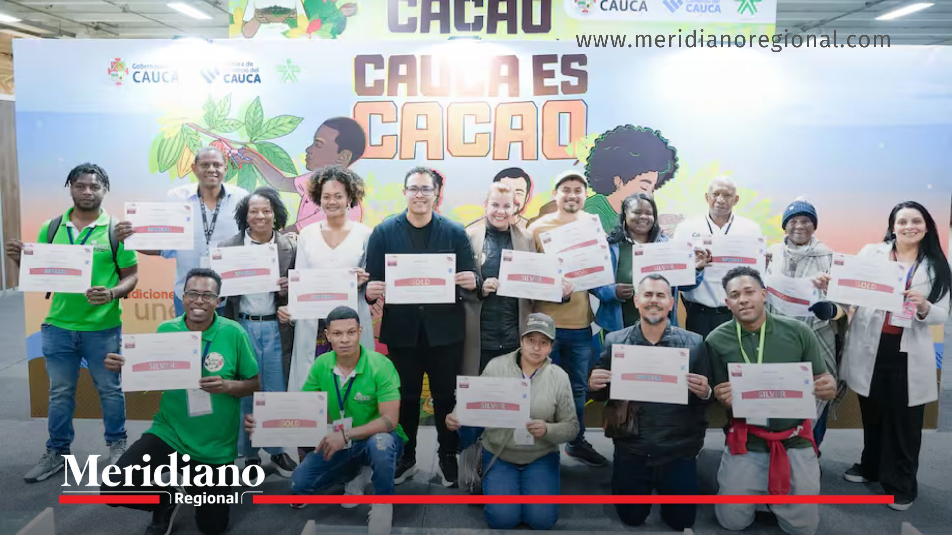 cacao caucano - representantes cauca premiados - international chocolate awards 2025 - chocolateros del cauca - cauca es cacao - premios cacao colombia