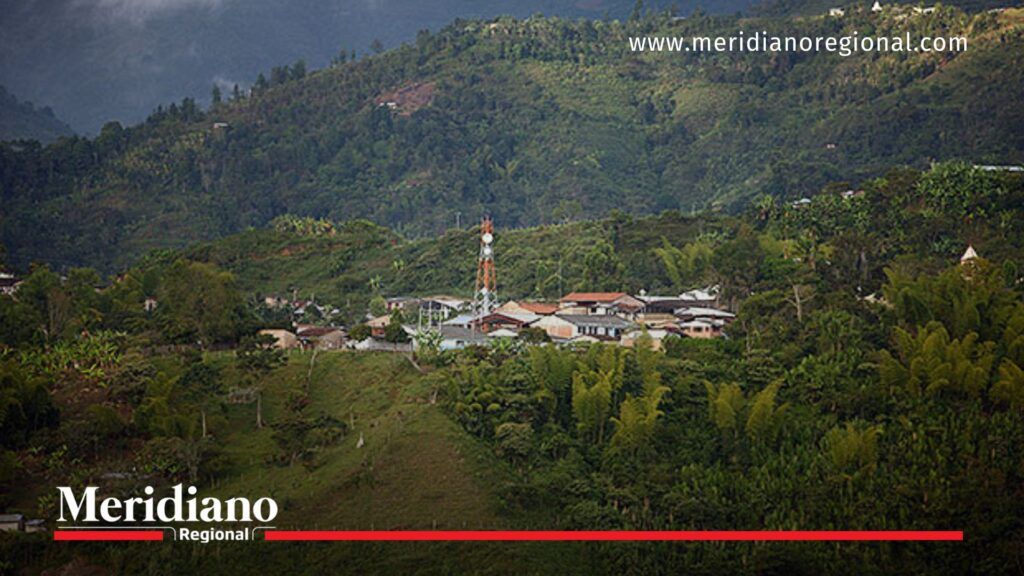 Panorámica de Caldono Cauca donde la Guardia Indígena expulsó a un grupo armado del Dagoberto Ramos.
