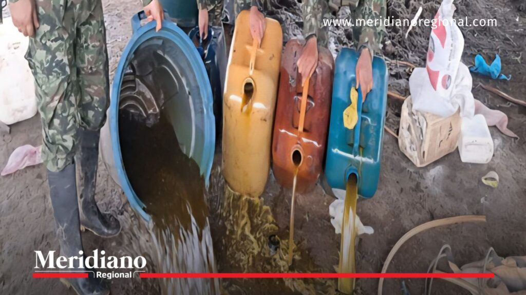 destrucción de insumos en laboratorio de coca en tumaco - fuerza de tarea hércules - ejército nacional - operaciones militares tumaco - noticias nariño - laboratorio de coca en tumaco