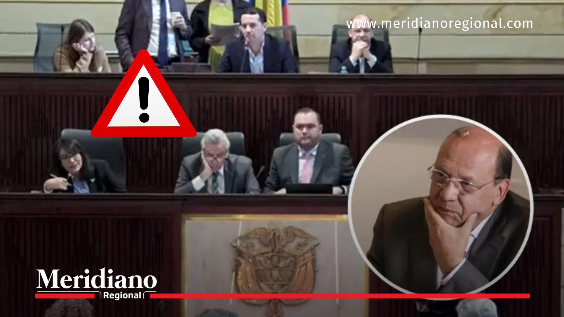 Ministro de Hacienda Germán Ávila y debate en el Senado durante la discusión de la reforma tributaria Colombia.