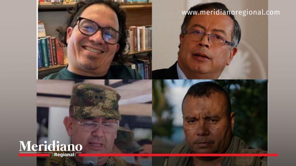 Implicados en las revelaciones de alias Calarcá - Meridiano Regional alias Calarcá - escándalo alias Calarcá - revelaciones alias Calarcá - computadores de alias Calarcá - gobierno Petro - fuerzas militares - organismo de inteligencia