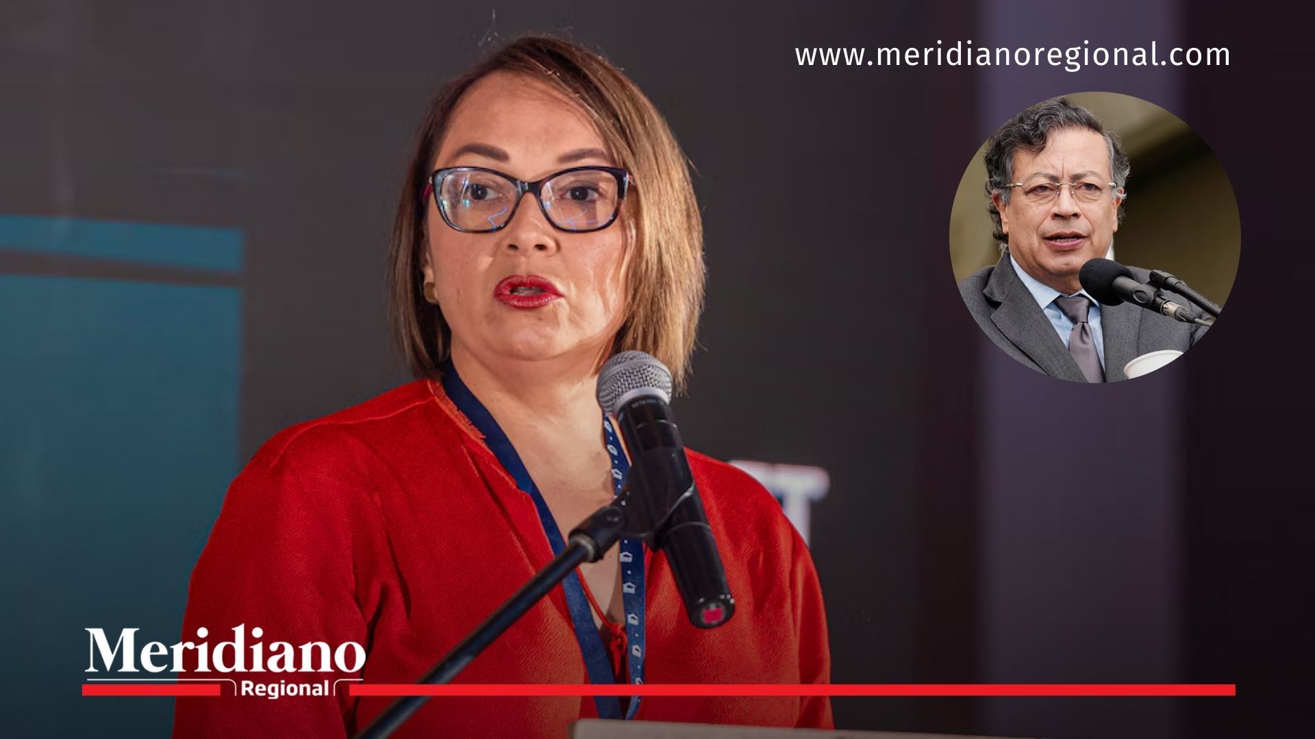 Fotografía de Mónica Higuera, exdirectora de la Unidad de Regulación Financiera, quien renunció en medio del debate del Gobierno Petro sobre repatriación de inversiones de los fondos de pensiones.
